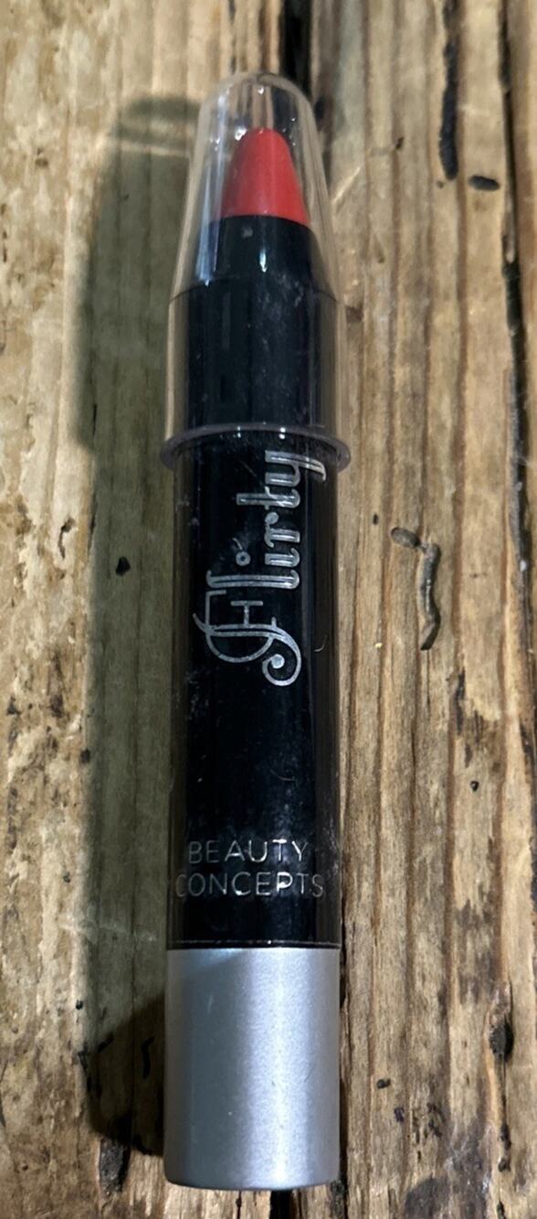 Beauty Concepts Flirty Vibrant Red Lipstick Crayon New
